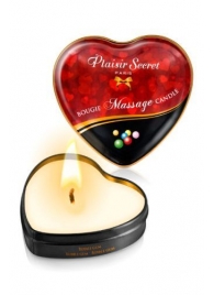 Массажная свеча с ароматом бубль-гума Bougie Massage Candle - 35 мл. - Plaisir Secret - купить с доставкой в Красноярске