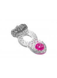 Прозрачное эрекционное кольцо Rings Ringer - Lola Games - в Красноярске купить с доставкой