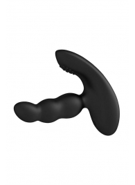 Черный силиконовый стимулятор простаты Levett Nitoc с пультом ДУ - Levett - в Красноярске купить с доставкой