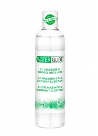 Гель-смазка 2-в-1 MASSAGE   LUBRICANT ALOE VERA - 300 мл. - Waterglide - купить с доставкой в Красноярске