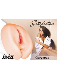 Мастурбатор с 2 тоннелями Satisfaction Gorgeous - Lola Games - в Красноярске купить с доставкой