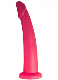 Розовый стимулятор простаты из геля - 18 см. - LOVETOY (А-Полимер) - в Красноярске купить с доставкой