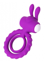 Фиолетовое эрекционное кольцо на пенис JOS  GOOD BUNNY - JOS - в Красноярске купить с доставкой