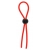 Красное эрекционное лассо с одной бусиной-утяжкой STRETCHY THIN LASSO - Dream Toys - в Красноярске купить с доставкой