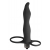 Черная вибронасадка для двойного проникновения Flirtini - 15,9 см. - Lola Games - купить с доставкой в Красноярске