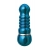 Голубой аллюминиевый вибратор BLUE SMALL - 7,5 см. - Pipedream