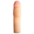 Телесная насадка-удлинитель на пенис PERFORMANCE 1.5INCH COCK XTENDER - 16 см. - Blush Novelties - в Красноярске купить с доставкой