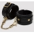 Черные оковы на ноги Bound to You Faux Leather Ankle Cuffs - Fifty Shades of Grey - купить с доставкой в Красноярске