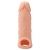 Телесная насадка EXTENDER WITH BALL STRAP 5.5 - 14 см. - Dream Toys - в Красноярске купить с доставкой