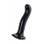 Черный стимулятор для пар P G-Spot Dildo Size L - 19 см. - Strap-on-me - в Красноярске купить с доставкой