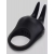 Черное эрекционное виброкольцо Sensation Rechargeable Vibrating Rabbit Love Ring - Fifty Shades of Grey - в Красноярске купить с доставкой