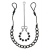 Интимные украшения с бусинами NIPPLE   CLIT JEWELRY - Pipedream - купить с доставкой в Красноярске