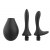 Черный анальный душ Nexus Anal Douche Set с 2 сменными насадками - Nexus Range - купить с доставкой в Красноярске