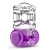 Фиолетовое эрекционное виброкольцо One Night Stand Vibrating C-Ring - Blush Novelties - в Красноярске купить с доставкой