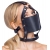Черный намордник с кляпом-шаром Head Harness With A Gag - Orion - купить с доставкой в Красноярске