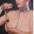 Серебристый ошейник из искусственной кожи - Sitabella - купить с доставкой в Красноярске