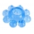 Голубая гелевая насадка-цветок - Toyfa Basic - в Красноярске купить с доставкой