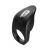 Черное эрекционное виброкольцо Vibro Lust Ring - MALESATION - в Красноярске купить с доставкой