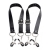 Ремни с зажимами для половых губ Spread Labia Spreader Straps with Clamps - XR Brands - купить с доставкой в Красноярске