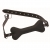 Черный кляп в форме косточки Hound Adjustable Dog Bone Gag - XR Brands - купить с доставкой в Красноярске