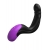 Черно-фиолетовый вибромассажёр простаты Hyper-Pulse P-Spot Massager - Pipedream - в Красноярске купить с доставкой