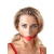 Силиконовый кляп-шар на чёрных ремешках Red Gag silicone - Orion - купить с доставкой в Красноярске