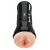 Телесный мастурбатор-вагина в черной колбе Super Luscious Lips XXL - Pipedream - в Красноярске купить с доставкой