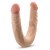 Телесный двусторонний фаллоимитатор 14 Inch Double Dong - 35,6 см. - Blush Novelties