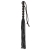 Чёрная мини-плеть из резины Rubber Mini Whip - 22 см. - Blush Novelties - купить с доставкой в Красноярске