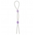 Прозрачное эрекционное кольцо-лассо SILICONE LASSO COCK RING DUAL BEADS - NMC - в Красноярске купить с доставкой