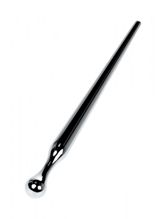 Серебристый уретральный плаг-игла TOYFA Metal - 10 см. - ToyFa - купить с доставкой в Красноярске