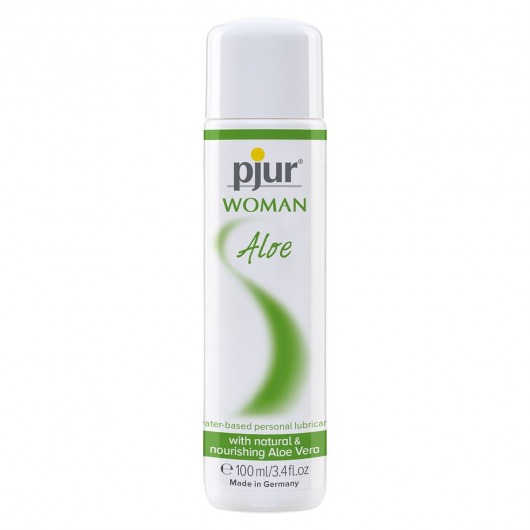 Лубрикант на водной основе pjur WOMAN Aloe - 100 мл. - Pjur - купить с доставкой в Красноярске