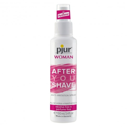 Спрей после бритья pjur WOMAN After You Shave Spray - 100 мл. - Pjur - купить с доставкой в Красноярске