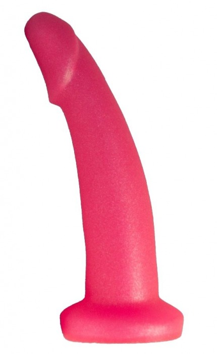 Розовый плаг-массажёр для простаты - 13,5 см. - LOVETOY (А-Полимер) - в Красноярске купить с доставкой