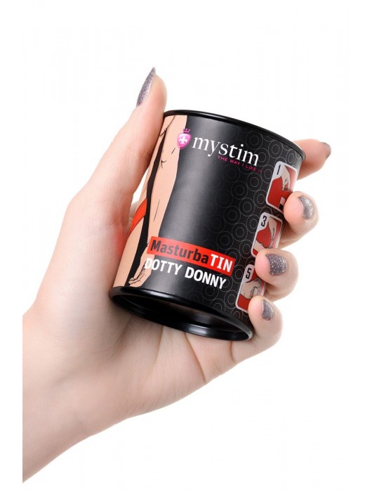 Компактный мастурбатор MasturbaTIN Dotty Donny - MyStim - в Красноярске купить с доставкой
