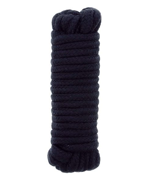 Чёрная веревка для связывания BONDX LOVE ROPE - 5 м. - Dream Toys - купить с доставкой в Красноярске