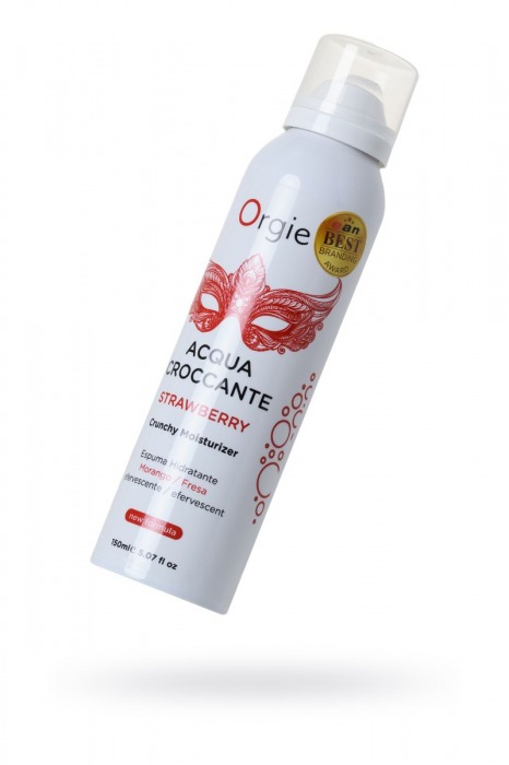 Шипучая увлажняющая пена для чувственного массажа Orgie Acqua Croccante - 150 мл. - ORGIE - купить с доставкой в Красноярске