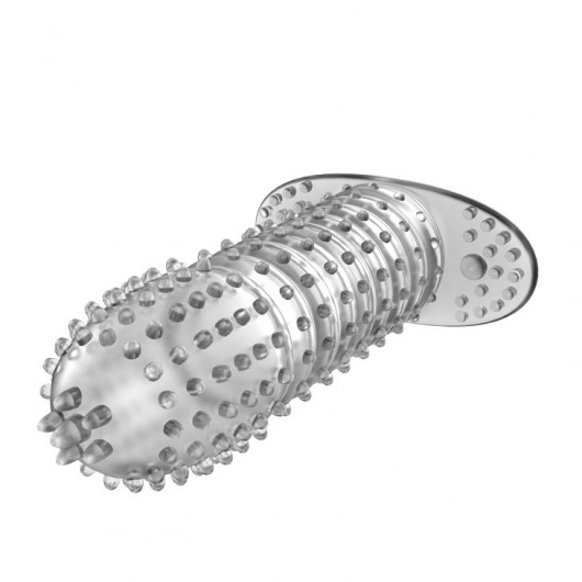 Закрытая прозрачная насадка Crystal sleeve - 12 см. - Erowoman-Eroman - в Красноярске купить с доставкой