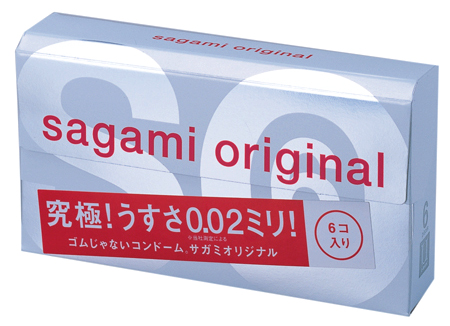 Ультратонкие презервативы Sagami Original - 6 шт. - Sagami - купить с доставкой в Красноярске