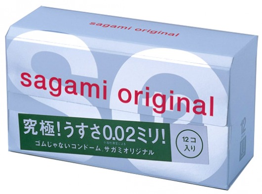 Ультратонкие презервативы Sagami Original - 12 шт. - Sagami - купить с доставкой в Красноярске