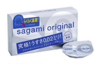 Ультратонкие презервативы Sagami Original QUICK - 6 шт. - Sagami - купить с доставкой в Красноярске