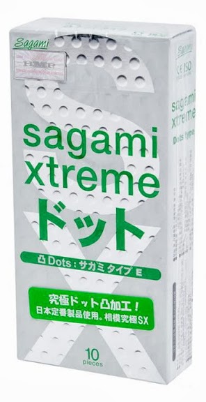 Презервативы Sagami Xtreme Type-E с точками - 10 шт. - Sagami - купить с доставкой в Красноярске