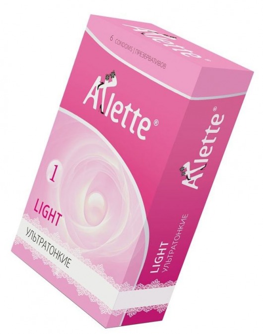 Ультратонкие презервативы Arlette Light - 6 шт. - Arlette - купить с доставкой в Красноярске