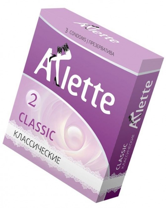 Классические презервативы Arlette Classic - 3 шт. - Arlette - купить с доставкой в Красноярске