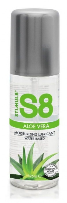 Лубрикант на водной основе S8 Aloe Vera Lube - 125 мл. - Stimul8 - купить с доставкой в Красноярске