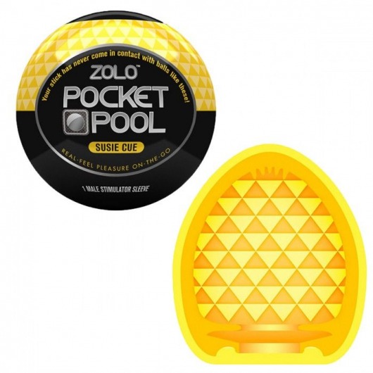 Эластичный мастурбатор Zolo Susie Cue - Zolo - в Красноярске купить с доставкой