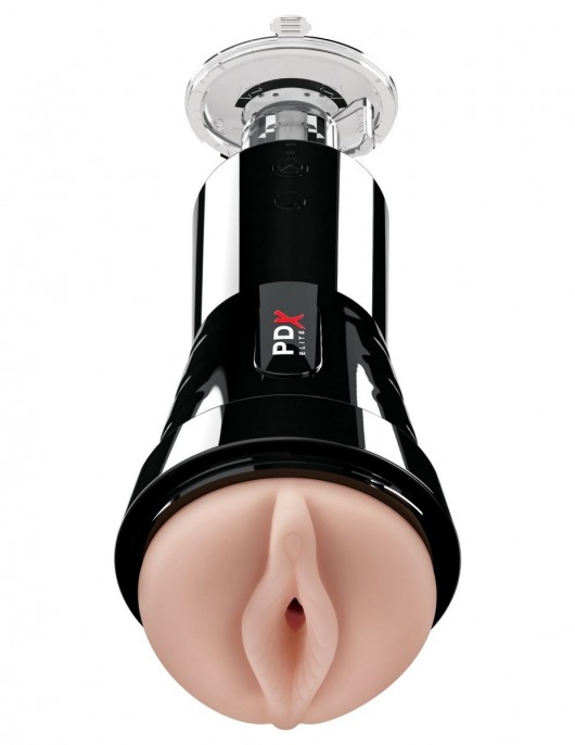 Телесный вибромастурбатор-вагина Cock Compressor Vibrating Stroker - Pipedream - в Красноярске купить с доставкой