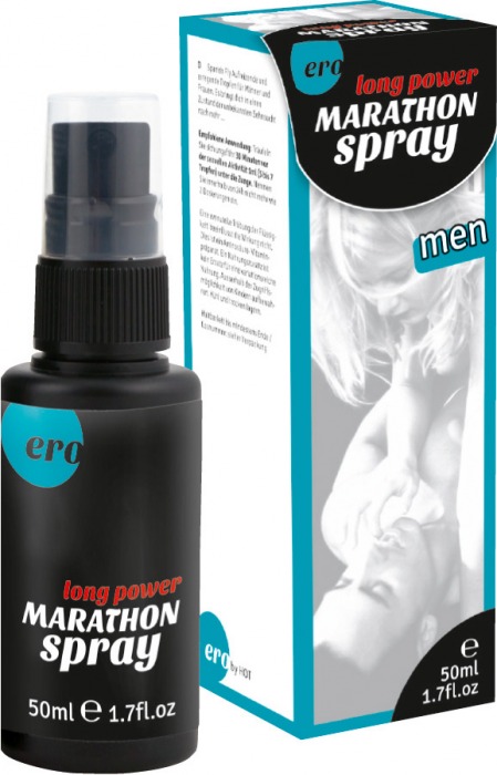 Пролонгирующий спрей для мужчин Long Power Marathon Spray - 50 мл. - Ero - купить с доставкой в Красноярске