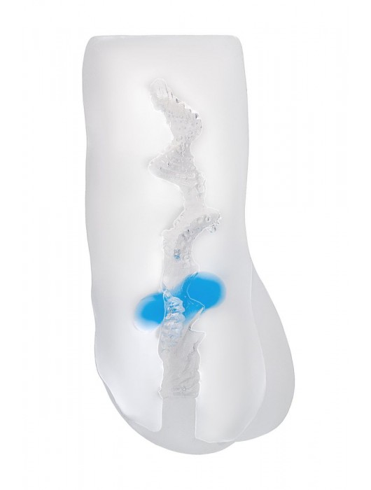 Прозрачный реалистичный мастурбатор Juicy Pussy Hot Crystal - ToyFa - в Красноярске купить с доставкой