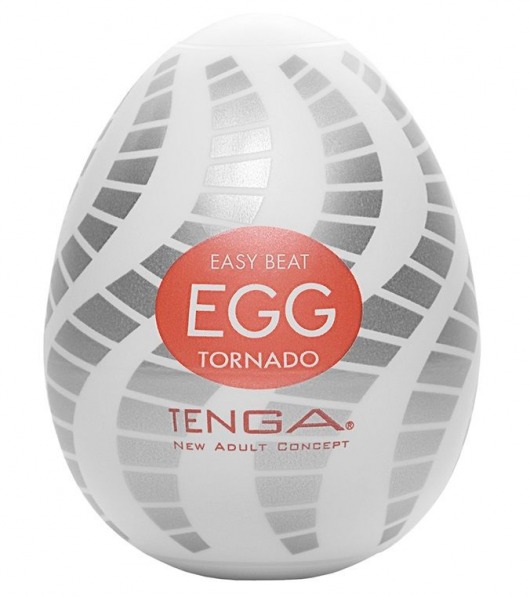 Мастурбатор-яйцо EGG Tornado - Tenga - в Красноярске купить с доставкой